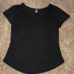 Rue 21 Plain black tee worn about 5 times.